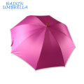 Walking Fashional Classic Pink Pongee Personalizado 8k Economy Traditional J mango de madera Straight Rod Umbrella Print Logo Favors